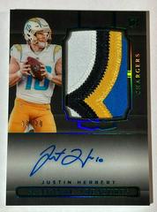 Justin Herbert [Patch Autograph] #158 Football Cards 2020 Panini National Treasures Prices