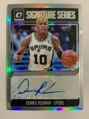 Dennis Rodman Basketball Cards 2018 Panini Donruss Optic Signature Series Prices