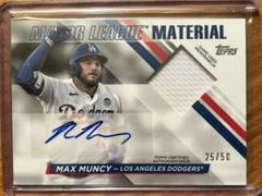 Max Muncy Baseball Cards 2024 Topps Major League Material Autograph Prices