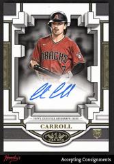 Corbin Carroll #BOA-CC Baseball Cards 2023 Topps Tier One Break Out Autographs Prices
