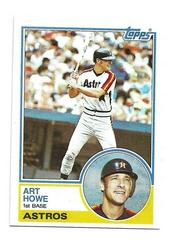 Art Howe Baseball Cards 1983 Topps Prices
