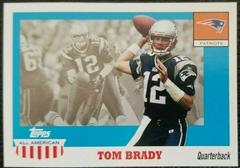 Tom Brady #41 Football Cards 2003 Topps All American Prices