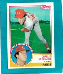 Charlie Leibrandt #607 Baseball Cards 1983 Topps Prices
