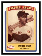 Monte Irvin #85 Baseball Cards 1990 Swell Greats Prices