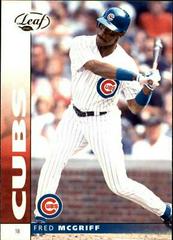 Fred McGriff #105 Baseball Cards 2002 Leaf Prices