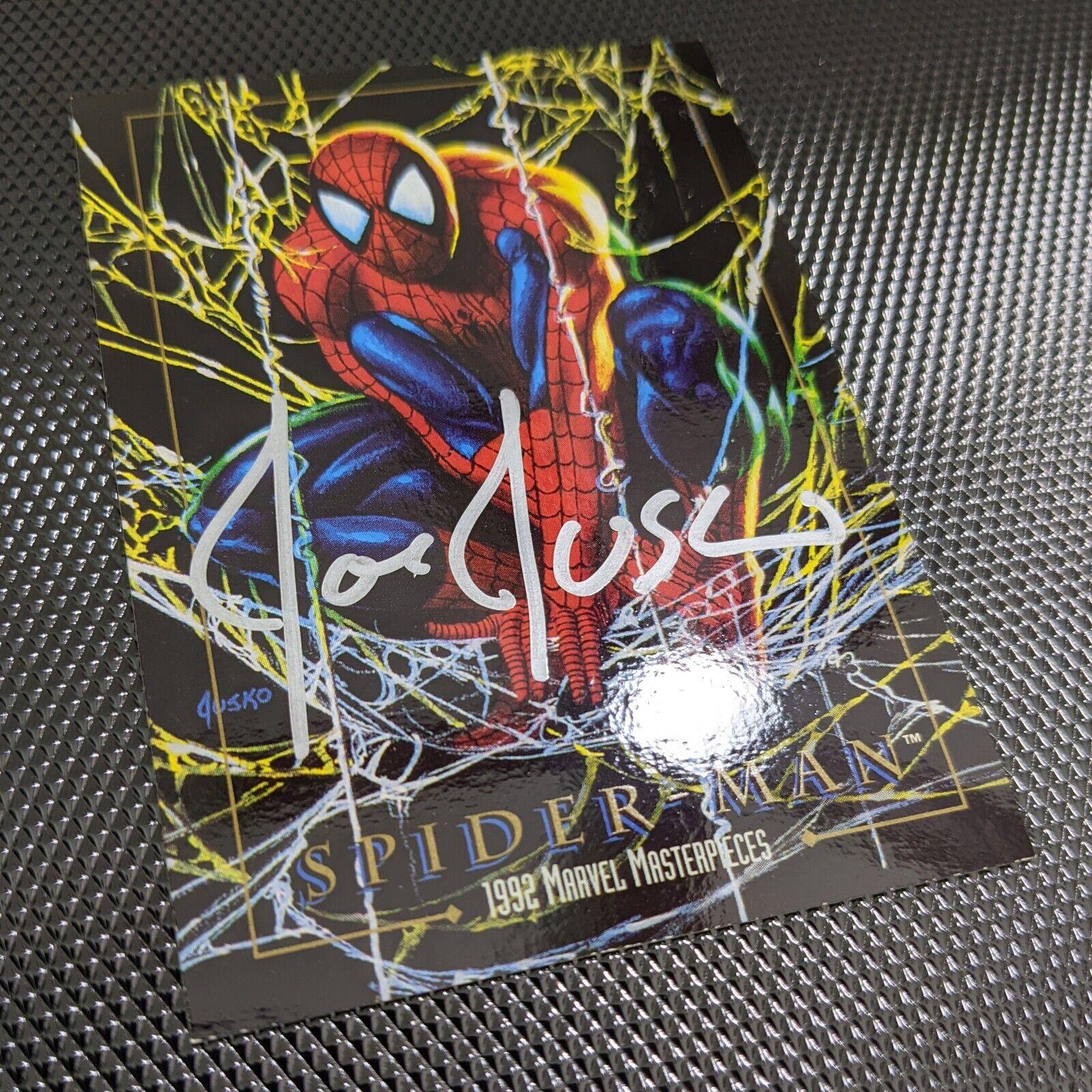 Spider-Man [Autograph] #87 Marvel 1992 Masterpieces