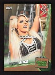 Alexa Bliss [Bronze] Wrestling Cards 2019 Topps WWE Money in the Bank Prices