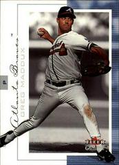 Greg Maddux #95 Baseball Cards 2001 Fleer Genuine Prices