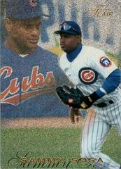 Sammy Sosa #225 Baseball Cards 1996 Flair Prices