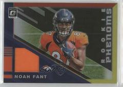 Noah Fant [Red and Yellow] Football Cards 2019 Donruss Optic Rookie Phenoms Horizontal Prices
