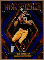 Terry Bradshaw [Blue] Football Cards 2022 Panini Phoenix Fire Forged Prices