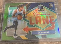 Ja Morant [Green] Basketball Cards 2020 Panini Donruss Optic Express Lane Prices