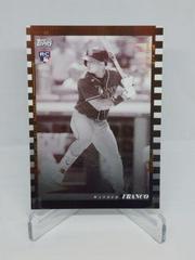 Wander Franco [Camera Film Design] #97 Baseball Cards 2022 Topps Black and White Prices