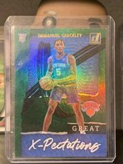 Immanuel Quickley [Green Flood] #25 Basketball Cards 2020 Donruss Great X-Pectations Prices