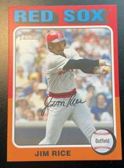 Jim Rice #OB-12 Baseball Cards 2024 Topps Heritage Oversized 1975 Box Loader Prices