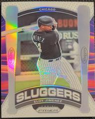 Eloy Jimenez[Silver Prizm] Baseball Cards 2021 Panini Prizm Sluggers Prices