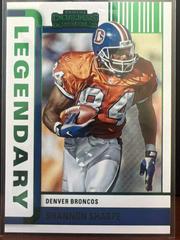Shannon Sharpe [Emerald] Football Cards 2022 Panini Contenders Legendary Prices