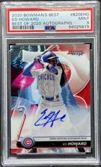 Ed Howard #EHO Baseball Cards 2020 Bowman's Best of 2020 Autographs Prices