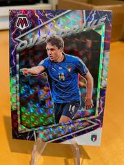 Federico Chiesa #24 Soccer Cards 2021 Panini Mosaic Road to FIFA World Cup Overdrive Prices