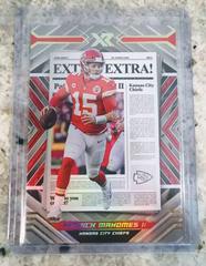 Patrick Mahomes II [White] #EXT-11 Football Cards 2022 Panini XR Extra Prices