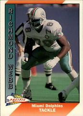 Richmond Webb #278 Football Cards 1991 Pacific Prices