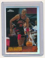 Ron Harper [Refractor] #16 Basketball Cards 1996 Topps Chrome Prices