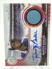 Dusty Baker [Red] #TSS-DB Baseball Cards 2022 Topps Tribute Stadium Signatures Prices