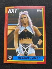 Candice LeRae [Red] Wrestling Cards 2021 Topps Heritage WWE Prices