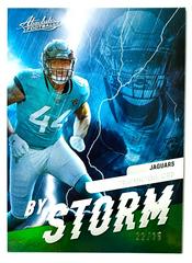 Travon Walker [Spectrum Green] #BST-17 Football Cards 2022 Panini Absolute By Storm Prices