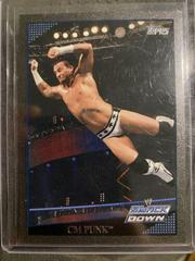 CM Punk [Black] #3 Wrestling Cards 2009 Topps WWE Prices