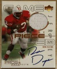 Ron Dayne [Piece 1] Football Cards 2000 Upper Deck Pros & Prospects Signature Prices