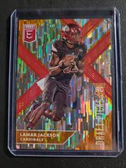 Lamar Jackson [Aspirations Orange] Football Cards 2018 Panini Elite Draft Picks Prices