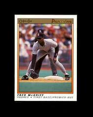 Fred McGriff #79 Baseball Cards 1991 O Pee Chee Premier Prices