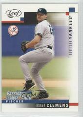 Roger Clemens #258 Baseball Cards 2003 Leaf Prices