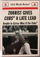 Ben Zobrist Baseball Cards 2016 Topps Throwback Thursday Prices