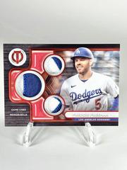 Freddie Freeman [Red] #TTR-FF Baseball Cards 2024 Topps Tribute Triple Relic Prices