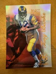 Tony Banks [Mirror Red] #107 Football Cards 1996 Select Certified Prices