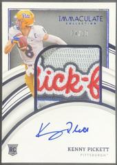 Kenny Pickett [Patch Autograph Bowl Logo 3] #56 Football Cards 2022 Panini Immaculate Collegiate Prices
