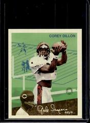 Corey Dillon [Greats] #141 Football Cards 1997 Fleer Goudey II Prices