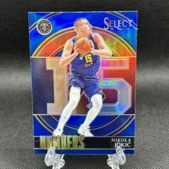 Nikola Jokic [Blue Prizm] #25 Basketball Cards 2021 Panini Select Numbers Prices