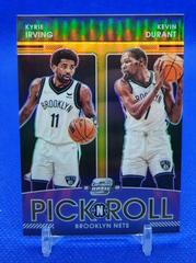 Kyrie Irving, Kevin Durant [Gold] #8 Basketball Cards 2021 Panini Contenders Optic Pick n Roll Prices