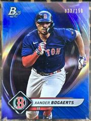 Xander Bogaerts [Blue] #3 Baseball Cards 2022 Bowman Platinum Prices