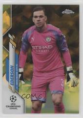 Ederson [Yellow] Soccer Cards 2019 Topps Chrome UEFA Champions League Sapphire Prices