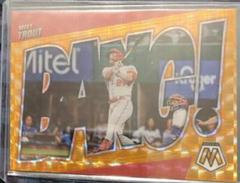 Mike Trout [Orange Fluorescent] #BG-8 Baseball Cards 2022 Panini Mosaic Bang Prices