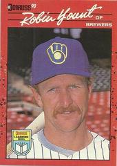 Robin Yount Baseball Cards 1990 Donruss Learning Series Prices