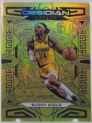 Buddy Hield [Yellow Flood] #10 Basketball Cards 2022 Panini Obsidian Prices