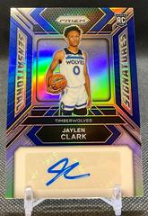 Jaylen Clark [Blue Prizm] #3 Basketball Cards 2023 Panini Prizm Sensational Signature Prices