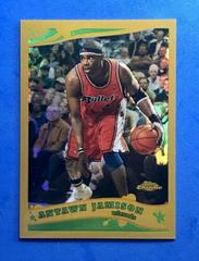 Antawn Jamison [Gold Refractor] #15 Basketball Cards 2005 Topps Chrome Prices