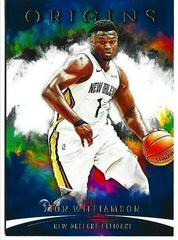 Zion Williamson #1 Basketball Cards 2021 Panini Origins Prices
