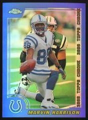 Marvin Harrison [Refractor] #160 Football Cards 2000 Topps Chrome Prices